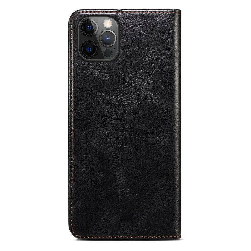Puhelinkuoret iPhone 13 Pro Kotelot Flip Vahattua Tekonahkaa