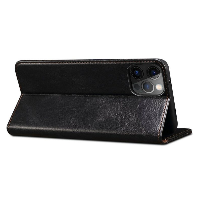 Puhelinkuoret iPhone 13 Pro Kotelot Flip Vahattua Tekonahkaa