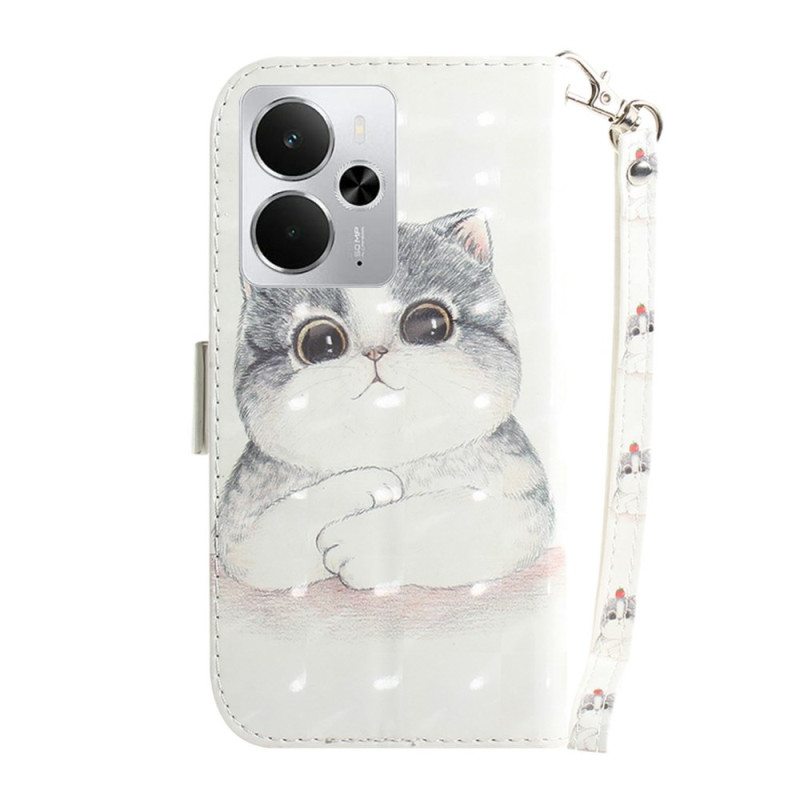 Kotelot Realme 14 5g Kissa Ja Mansikka -nauha