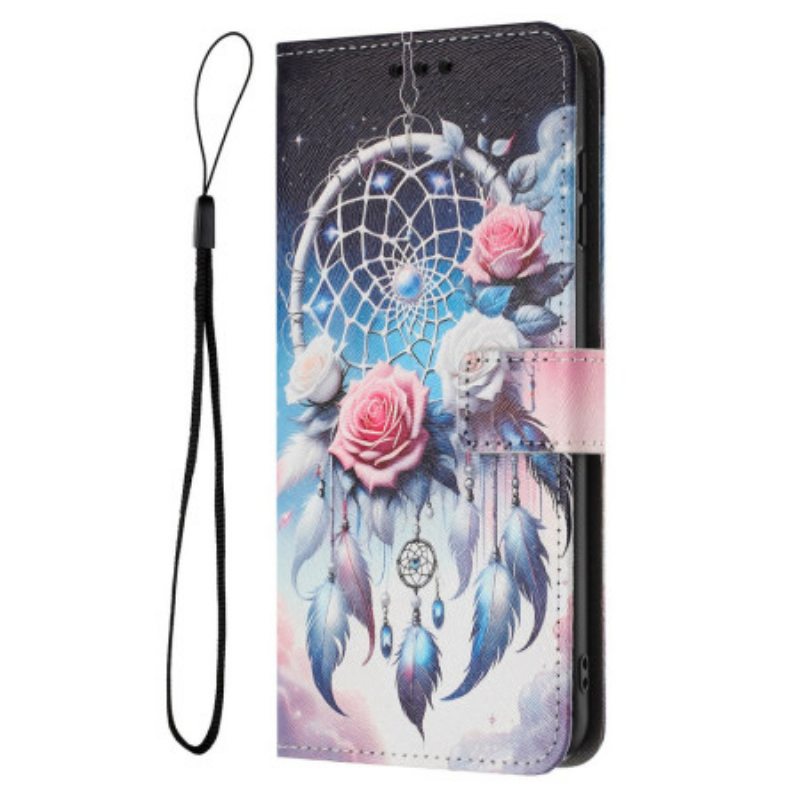 Kotelot Realme 14 5g Kukkakuvio Ja Unisieppari