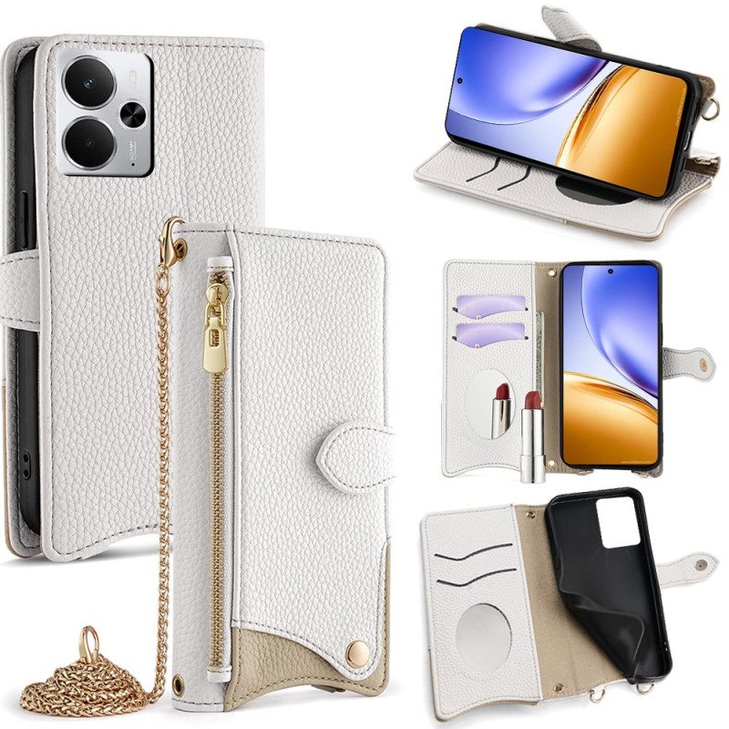 Kotelot Realme 14 5g Lompakkomalli Ketjulla