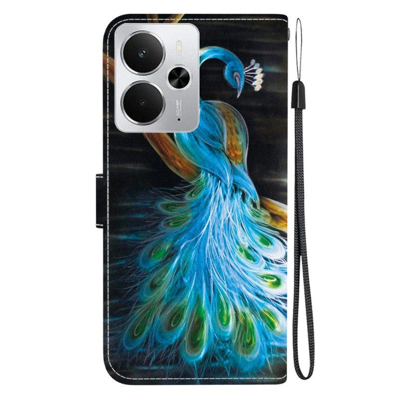 Kotelot Realme 14 5g Puhelinkuoret Riikinkukkokuvio