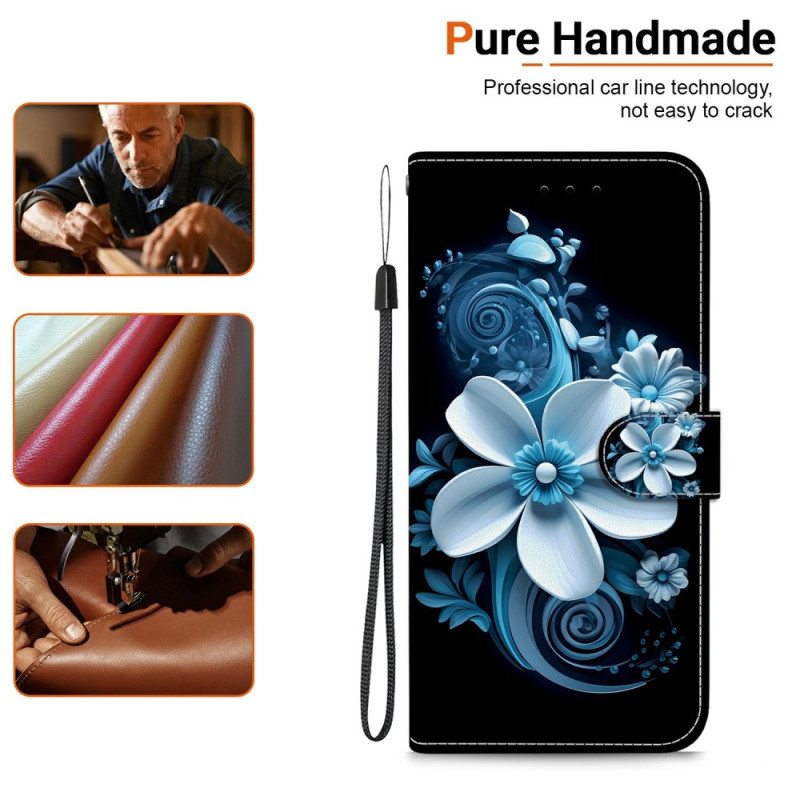 Kotelot Realme 14 5g Puhelinkuoret Sinisiä Kukkia