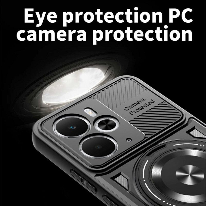 Kuori Realme 14 5g Magneettinen Pyörivällä Jalustalla