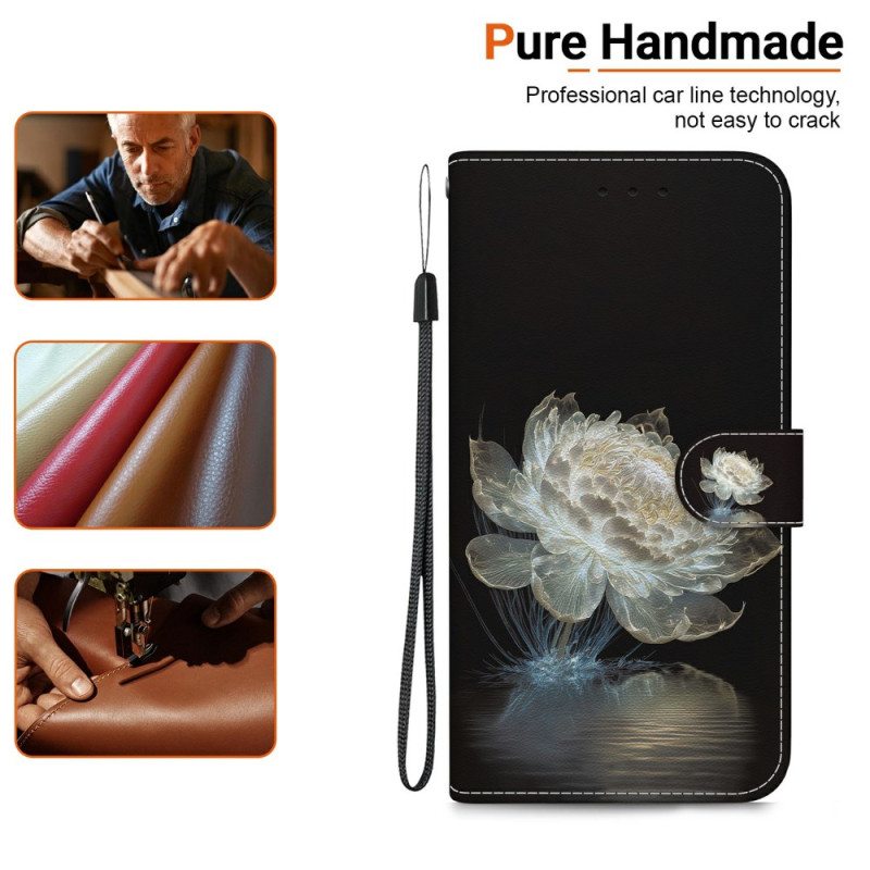 Nahkakotelo Realme 14 5g Kristallipioni