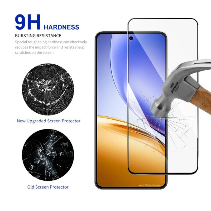 Täysin Peittävä Karkaistusta Lasista Valmistettu Näytönsuoja Realme 14 5g
