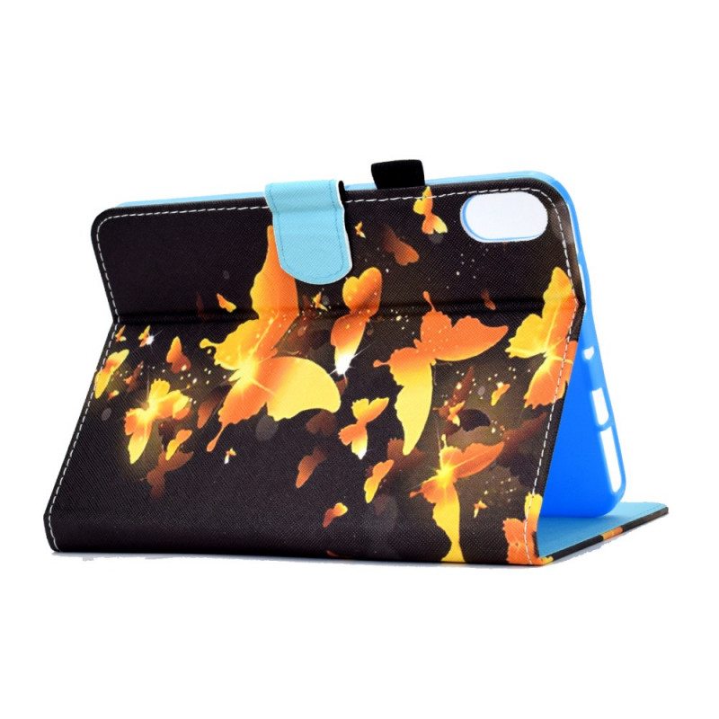 Flip Case iPad Mini 6 (2021) Ainutlaatuisia Perhosia