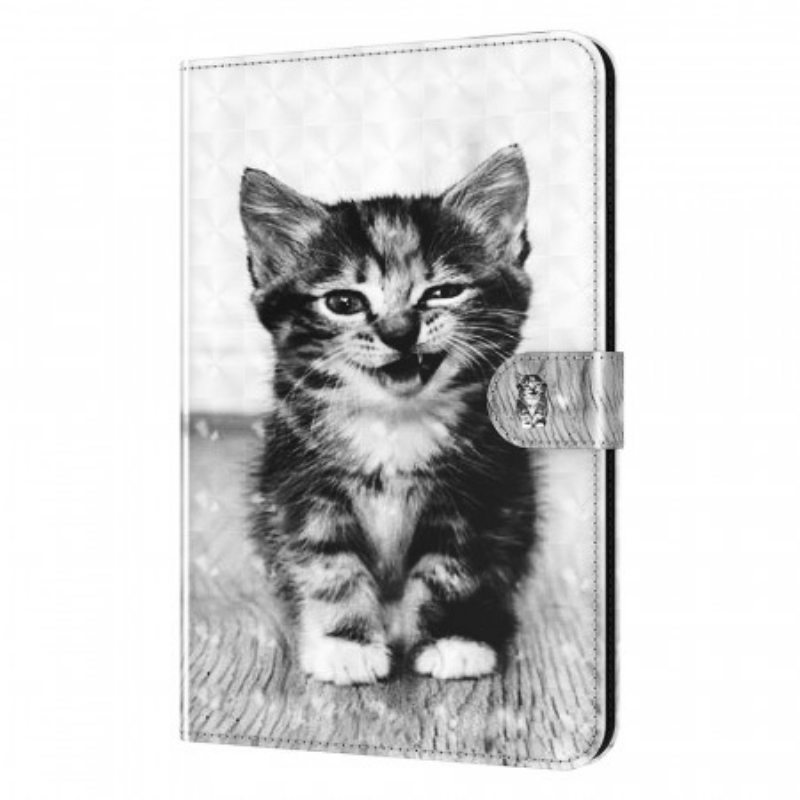 Flip Case iPad Mini 6 (2021) Keinonahkainen Kissanpentu