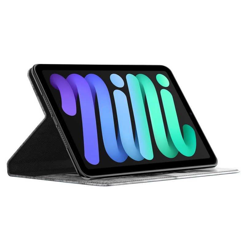 Flip Case iPad Mini 6 (2021) Keinonahkainen Kissanpentu