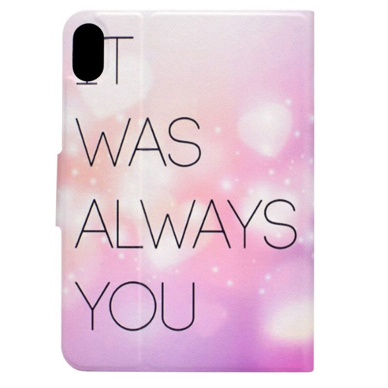 Flip Case iPad Mini 6 (2021) Se Olit Aina Sinä