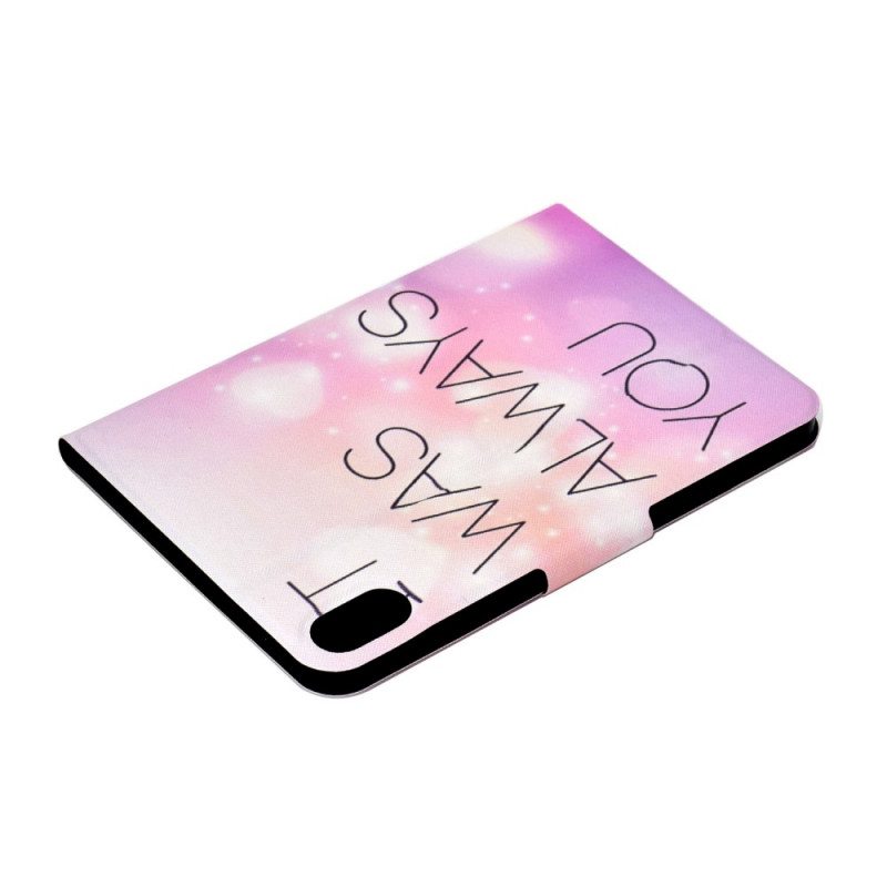 Flip Case iPad Mini 6 (2021) Se Olit Aina Sinä