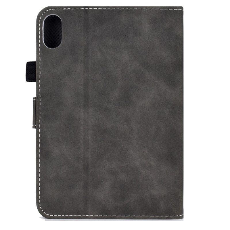 Flip Case iPad Mini 6 (2021) Vintage Keinonahkaa