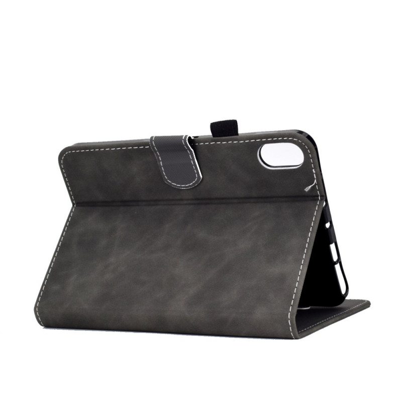 Flip Case iPad Mini 6 (2021) Vintage Keinonahkaa