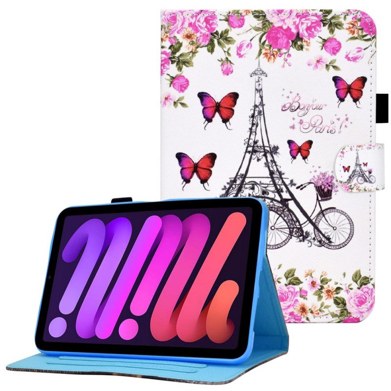Kotelot iPad Mini 6 (2021) Eiffel-torni Pyörä