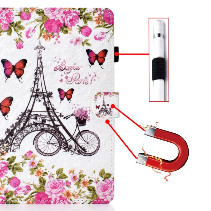 Kotelot iPad Mini 6 (2021) Eiffel-torni Pyörä