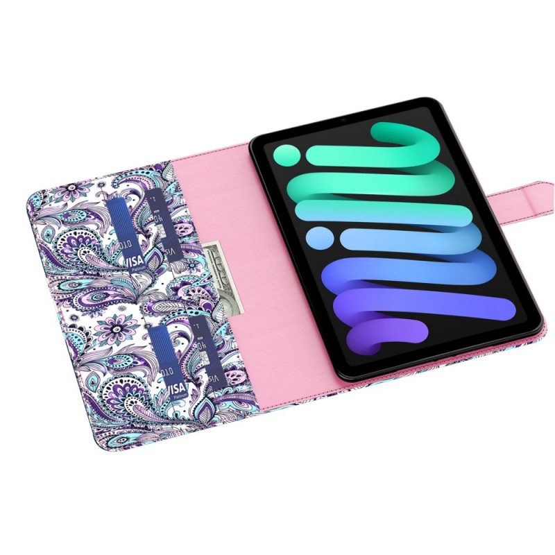 Kotelot iPad Mini 6 (2021) Light Spot Paisley -kuvio