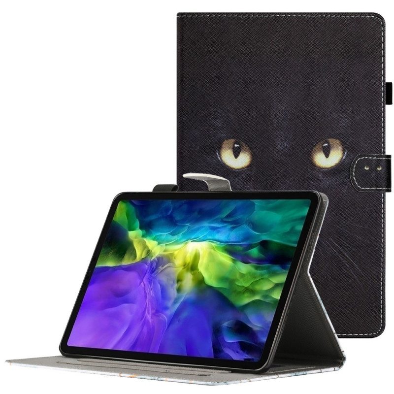 Kotelot iPad Mini 6 (2021) Mustat Kissan Silmät