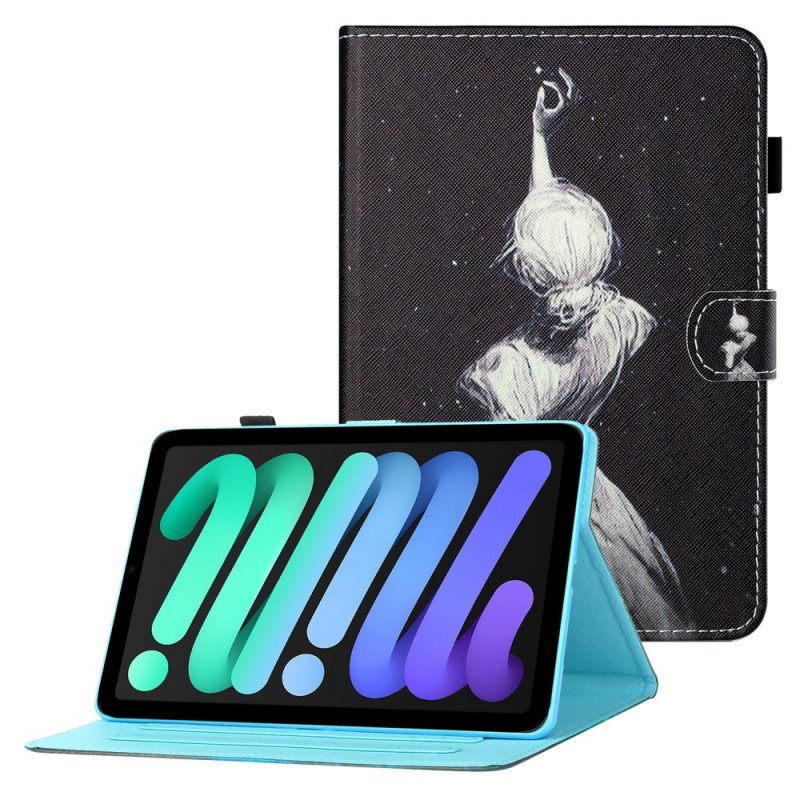 Kotelot iPad Mini 6 (2021) Tyttö Art