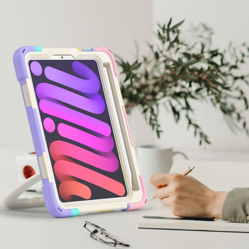 Kuori iPad Mini 6 (2021) Erittäin Kestävä Rengastukiväri