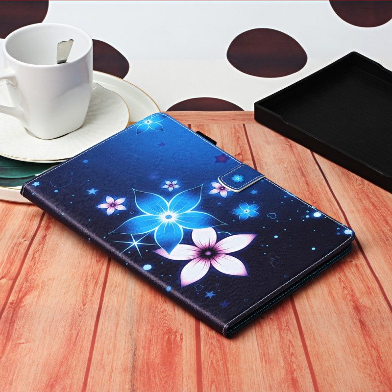 Nahkakotelo iPad Mini 6 (2021) Kukka-