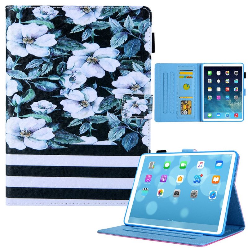 Nahkakotelo iPad Mini 6 (2021) Kukkakuosi