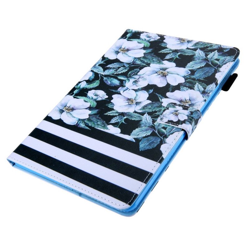 Nahkakotelo iPad Mini 6 (2021) Kukkakuosi