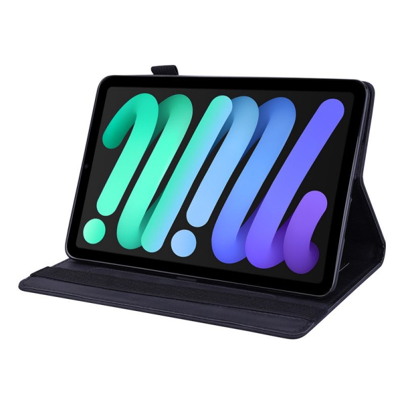 Nahkakuori iPad Mini 6 (2021) Kukka Mandala