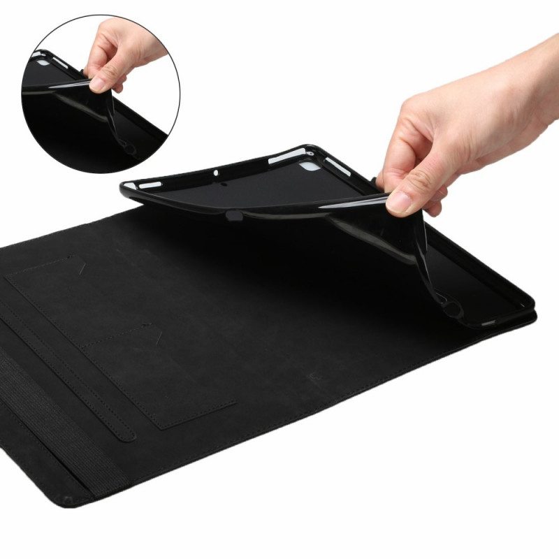 Nahkakuori iPad Mini 6 (2021) Teksturoitu Kuminauha