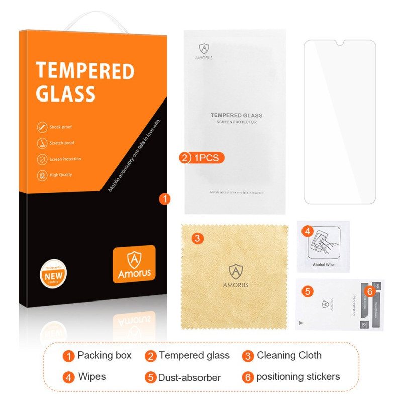 Karkaistusta Lasista Valmistettu Näytönsuoja Realme Note 60x / C63 / C61