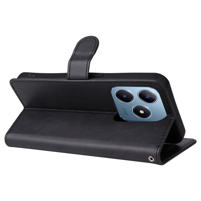 Kotelot Realme Note 60x Yksivärinen Tekonahka