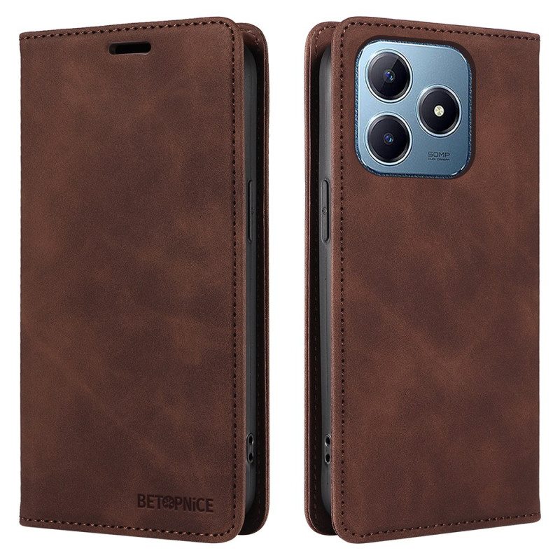 Nahkakotelo Realme Note 60x Rfid-esto Betopnice