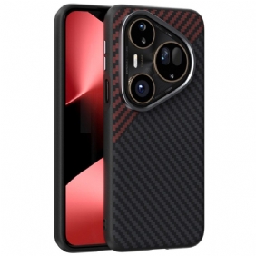 Kuori Huawei Pura 80 Ultra Magsafe Carbon Fiber Abeel Suojakuori