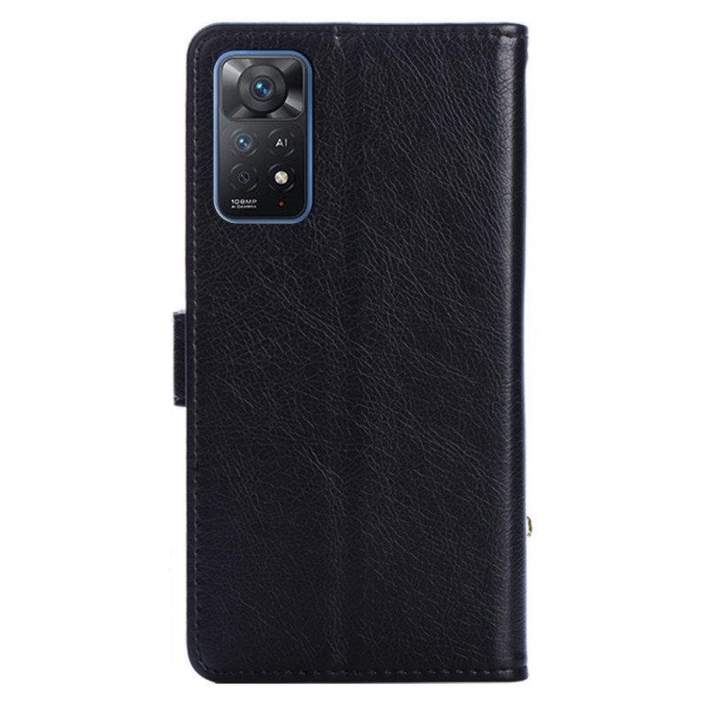 Kotelot Xiaomi Redmi Note 11 Pro / 11 Pro 5G Edessä Kolikkolaukku Ja Kaulanauha