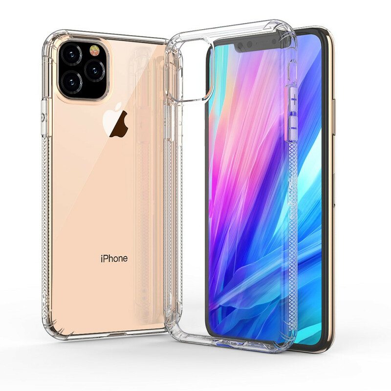 Case iPhone 11 Läpinäkyvä Leeu-tyynysuoja