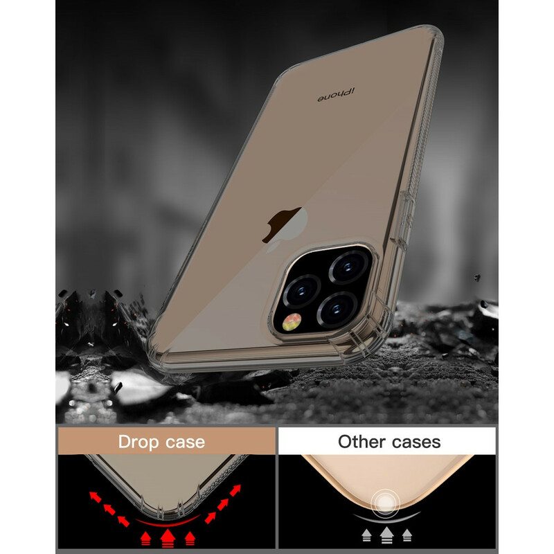 Case iPhone 11 Läpinäkyvä Leeu-tyynysuoja