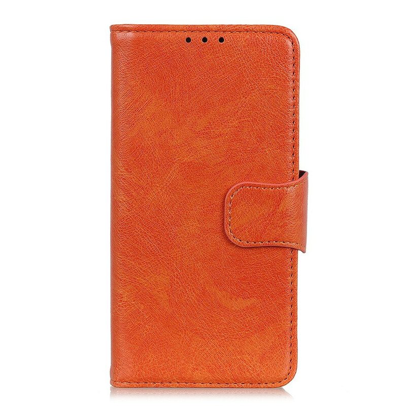 Kotelot iPhone 11 Halkaistu Nappan Nahka