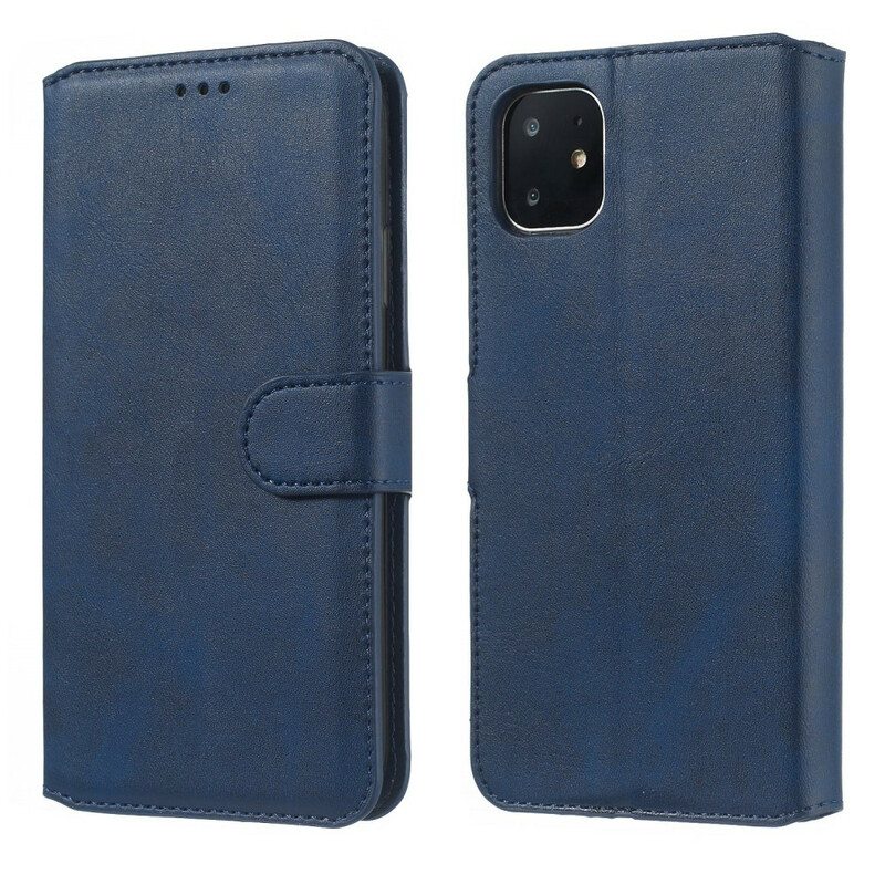Kotelot iPhone 11 Keinonahkainen Retro-liiketoiminta