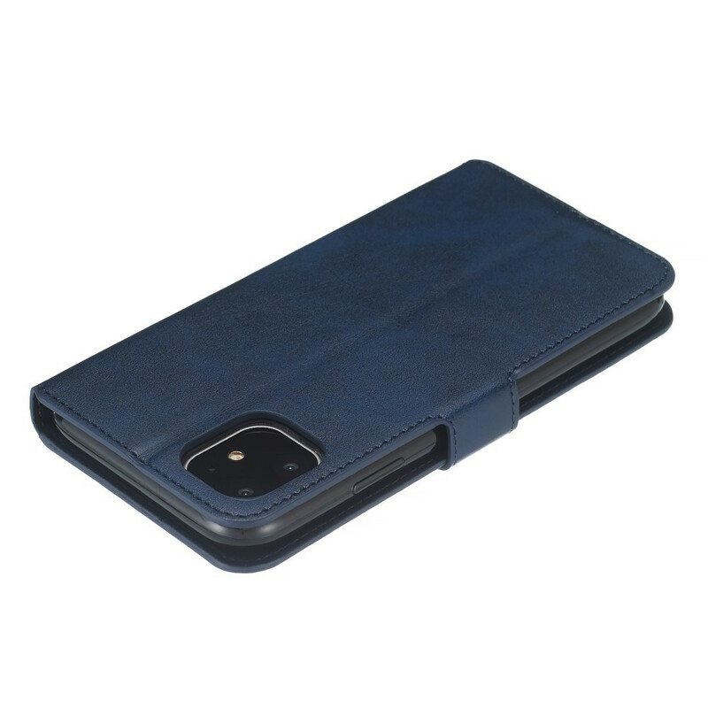 Kotelot iPhone 11 Keinonahkainen Retro-liiketoiminta