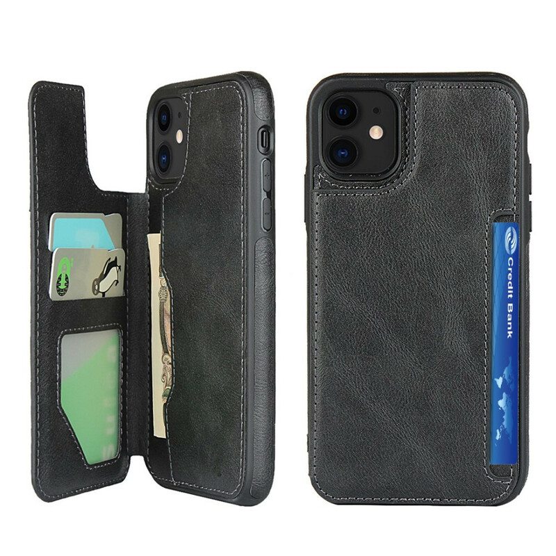 Kuori iPhone 11 Korttitelineen Teline Ja Kaulanauha
