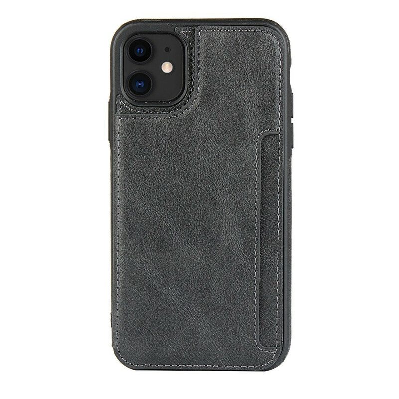 Kuori iPhone 11 Korttitelineen Teline Ja Kaulanauha