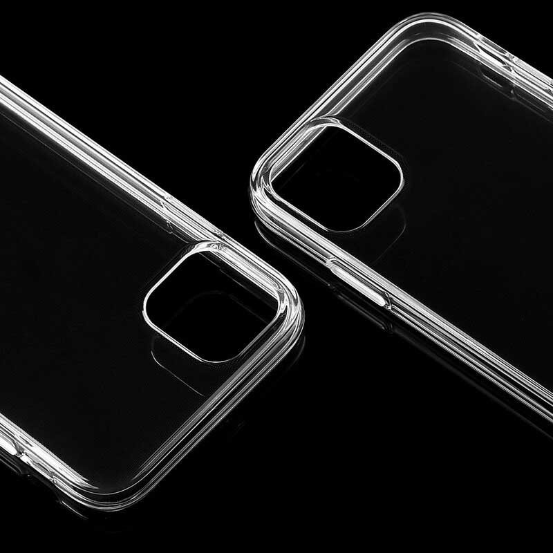 Kuori iPhone 11 Läpinäkyvä 2 Kpl Leeu