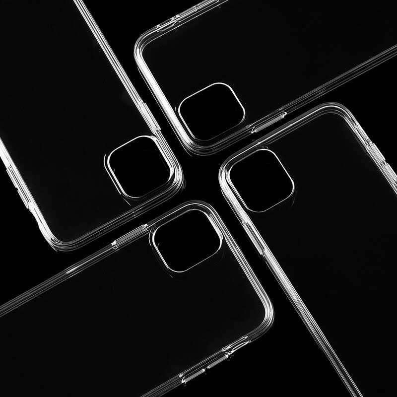 Kuori iPhone 11 Läpinäkyvä 2 Kpl Leeu