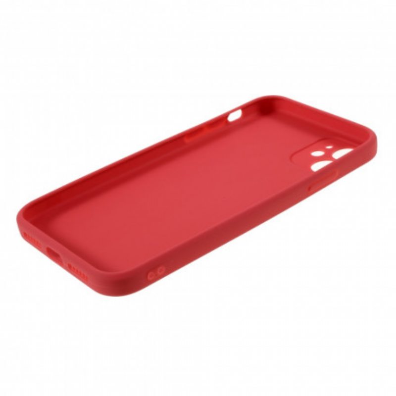 Kuori iPhone 11 Silikonimatto Puhdas Väri