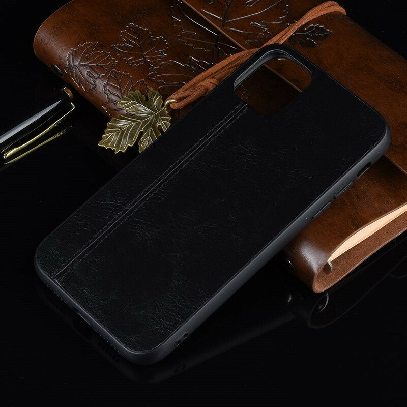Kuori iPhone 11 Tyyliset Nahkaompeleet