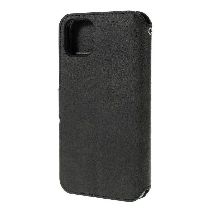 Nahkakotelo iPhone 11 Azns-nahkaefekti