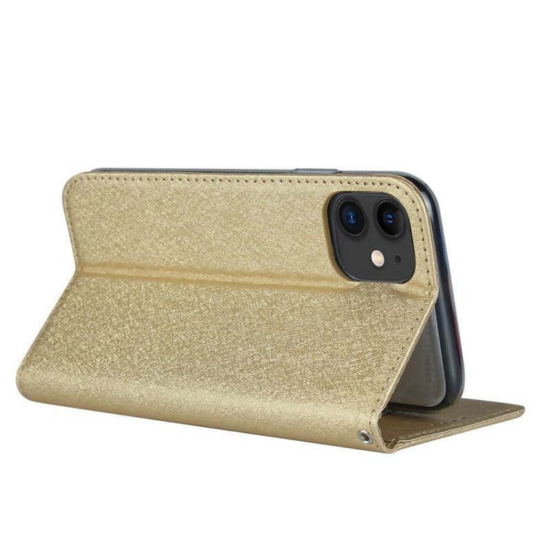 Puhelinkuoret iPhone 11 Kotelot Flip Pehmeä Nahkatyyli Hihnalla