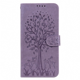 Kotelot Samsung Galaxy S22 Ultra 5G Puu Ja Hirvi