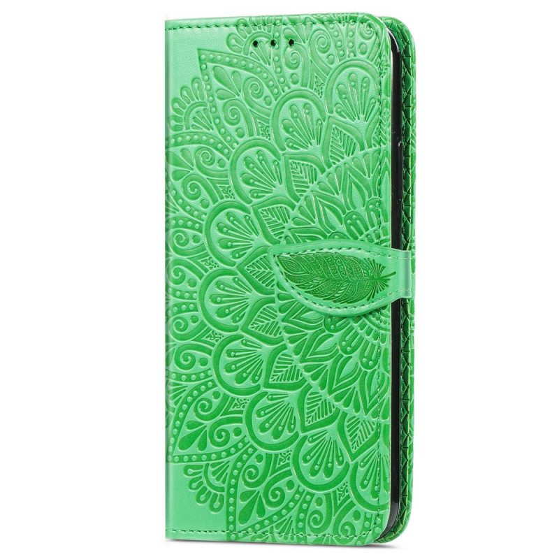 Nahkakotelo Samsung Galaxy S22 Ultra 5G Heimojen Lehdet