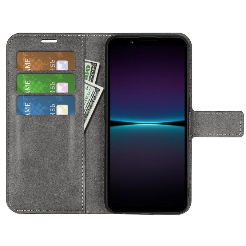 Kotelot Sony Xperia 1 Vi Nahkatyyli