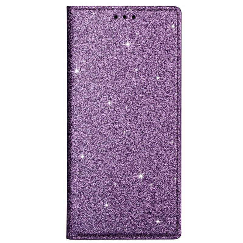 Puhelinkuoret Samsung Galaxy M51 Kotelot Flip Paljetti Tyyli